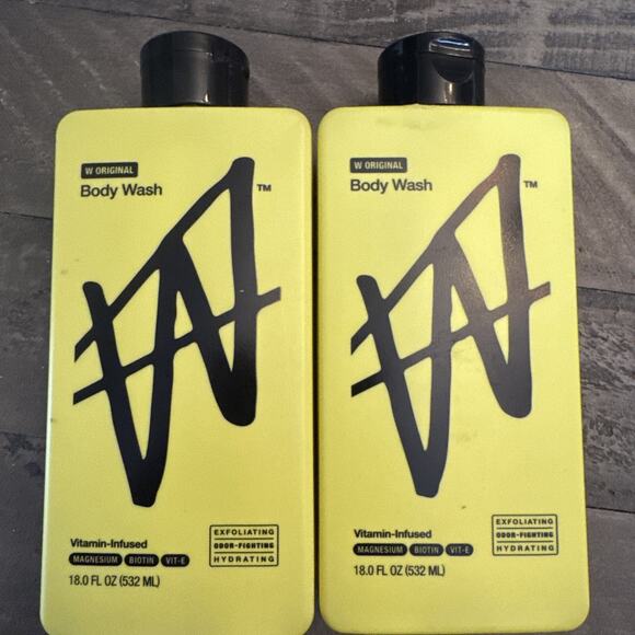 W Original by Jake Paul Body Wash Original Scent NEW Set of 2 - Picture 1 of 4